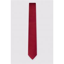 Alexandre Red Twill Tie Red