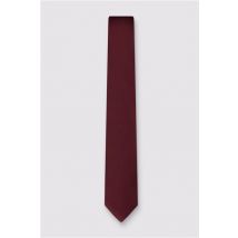 Alexandre Burgundy Twill Tie Red