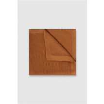 Antique Rogue Rust Knitted Pocket Square 0 Orange