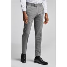 Antique Rogue Slim Fit Grey Texture Men's Trousers