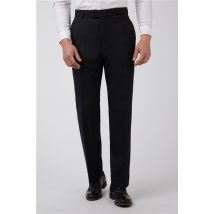 The Label Charcoal Grey Men's Suit Trousers