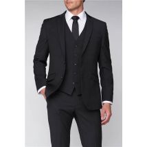 Scott by The Label Black Men's Regular Fit Suit Jacket