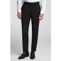 Ted Baker Slim Fit Black Panama Men's Suit Trousers