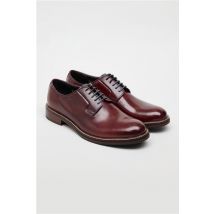 Antique Rogue Finn Burgundy Leather Derby Shoe
