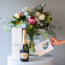 Pack Aniversário: Bouquet de Helsinki com Champanhe e Ca