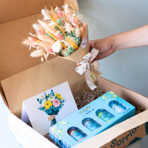 Fun Pack: Mini Bouquet com Gins e Cartão
