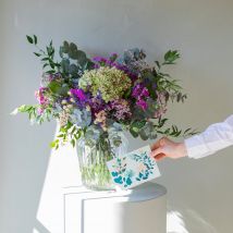 Pack Bouquet Açores com Vaso e Cartão