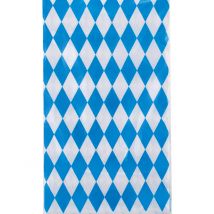 Bierfeest tafelkleed - Thema: Dirndl - Blauw - Maat Uniek Formaat