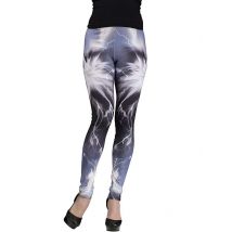 Galaxy legging voor vrouwen - Thema: Espace - Gekleurd - Maat Uniek Formaat