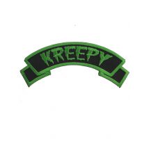 Groene Kreepsville Kreepy patch - Thema: Magie en Horror - Groen - Maat Uniek Formaat