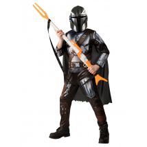 Star Wars klassiek kostuum - The Mandalorian voor kinderen - Thema: Bekende personages - Bruin - Maat 92/104 (3-4 jaar)