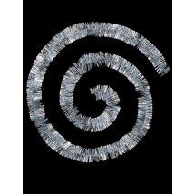 Zilveren kerstboom slinger 2 m voor Kerst - Zilver / Grijs - Maat Uniek Formaat