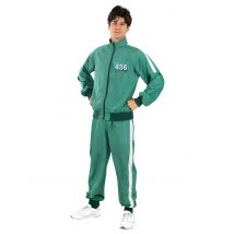 Seriespelkostuum deelnemerskostuum volwassenen - Thema: Bekende personages - Grijs, Wit - Maat M