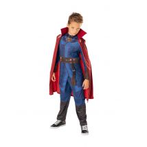 Doctor Strange luxe vermomming voor kinderen - Thema: Alle licenties - Zwart - Maat 122/128 (7-8 jaar)