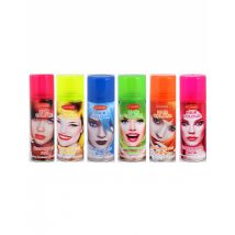 Neon Haarspray-Dose 125 ml - Thema: Humor - Neonblau
