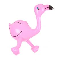 Aufblasbarer rosa Flamingo - Thema: Tiere - Rosa, Pink - Größe Einheitsgröße