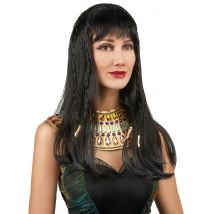 Perücke ägyptische Königin für Frauen - Thema: Aegypten (Antike) - Schwarz - Größe Einheitsgröße