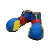 Blaue Clown Schuhe - Thema: Clowns + Zirkus - Blau - Größe Einheitsgröße