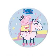 Tortenaufleger Peppa Wutz 20cm - Rosa, Pink - Größe Einheitsgröße