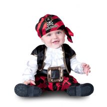 Piraten-Kostüm für Babys - Thema: Kostümideen - Schwarz - Größe 80/86 (18-24 Monate)