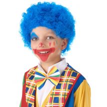 Blaue Clowns-Perücke für Kinder - Thema: Clowns + Zirkus - Andere - Größe Einheitsgröße