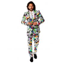 Testival Opposuits Anzug - Thema: Retro - Bunt - Größe M (50)