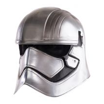 Maske Captain Phasma zweiteilig - Star Wars VII - Thema: Filmstars + Promis - Schwarz - Größe Einheitsgröße