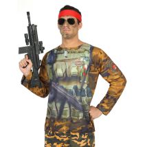 Soldaten T-Shirt für Herren - Thema: Kostümideen - Größe M / L