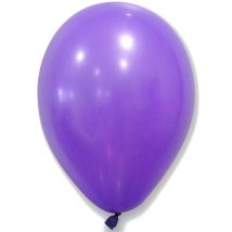 50 Latex-Luftballons violett - Thema: Kostüme nach Farben - Violett - Größe Einheitsgröße