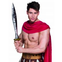 Spartaner Schwert 69 cm - Thema: Antike - Grau, Silber - Größe Einheitsgröße