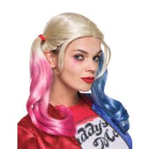 Harley Quinn Perücke - Suicide Squad - Thema: Filmstars + Promis - Blau - Größe Einheitsgröße