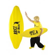 Surfbrett aufblasbar Brice de Nice 115 cm gelb - Thema: Strandparty - Gelb - Größe Einheitsgröße