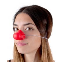 Clownsnase rot - Thema: Clowns + Zirkus - Rot - Größe Einheitsgröße