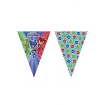 Wimpelgirlande PJ Masks 2,3m - Thema: Lizenzen - Bunt - Größe Einheitsgröße