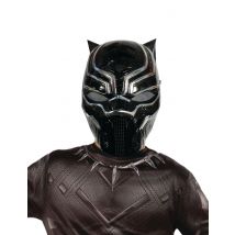 Black Panther Maske für Kinder - Thema: Accessoires Carnaval - Schwarz - Größe Einheitsgröße