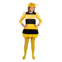 Biene Maja-Lizenzkostüm für Damen gelb-schwarz - Thema: Tiere - Gelb - Größe S