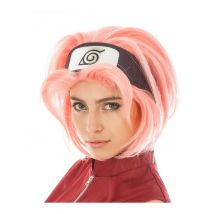 Naruto Sakura Haruno-Perücke für Erwachsene rosa - Thema: Filmstars + Promis - Rosa, Pink - Größe Einheitsgröße