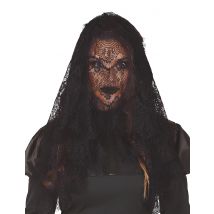 Witwen-Schleier Mantilla Accessoire für Erwachsene schwarz - Thema: Horror + Zauberei - Schwarz - Größe Einheitsgröße