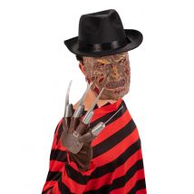 Killer-Handschuh mit Krallen für Erwachsene Halloween-Zubehör grau-braun - Thema: Horror + Zauberei - Bunt - Größe Einheitsgröße