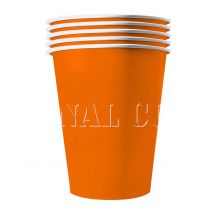 Pappbecher für Feste Tischzubehör orange 20 Stück 530 ml - Thema: Gesamte Auswahl Halloween - Orange - Größe Einheitsgröße