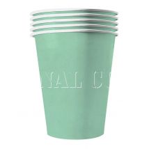 Riesige Partybecher American Style 20 Stück minzfarben 530 ml - Thema: Kostüme nach Farben - Grün - Größe Einheitsgröße