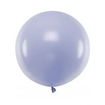Großer Latexballon für jegliche Festlichkeiten pastellfarben violett 60 cm - Violett - Größe Einheitsgröße