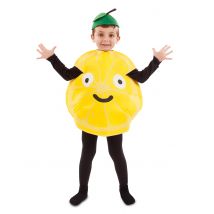 Humorvolles Zitronen-Kostüm für Kinder Faschings-Verkleidung bunt - Thema: Humor - Gelb - Größe 74 (0-6 Monate)