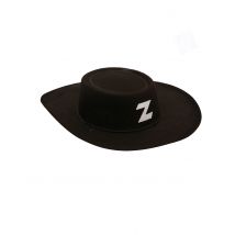 Rächer-Hut Kopfbedeckung für Kinder Faschings-Accessoire schwarz - Thema: Filmstars + Promis - Schwarz - Größe Einheitsgröße