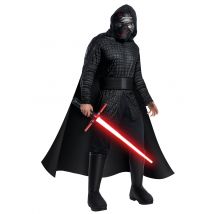 Kylo Ren-Deluxe Kostüm Star Wars IX-Verkleidung für Herren schwarz - Thema: Filmstars + Promis - Schwarz - Größe XL