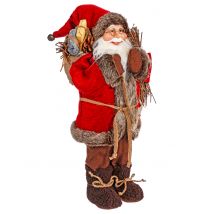 Weihnachtsmann stehend 30 cm - Größe Einheitsgröße