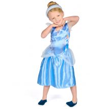 Cinderella Kostüm Kinder blau - Thema: Filmstars + Promis - Blau - Größe 98/110 (3-4 Jahre)