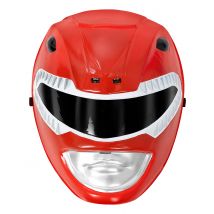 Maske Power Ranger kinder rot - Thema: Kino + TV - Rot - Größe Einheitsgröße