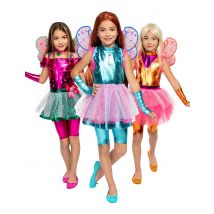 Winx Feen Gruppenkostüm Kinder - Thema: Comics - Multicolore - Größe Einheitsgröße