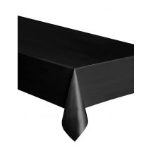 Mantel de plástico negro